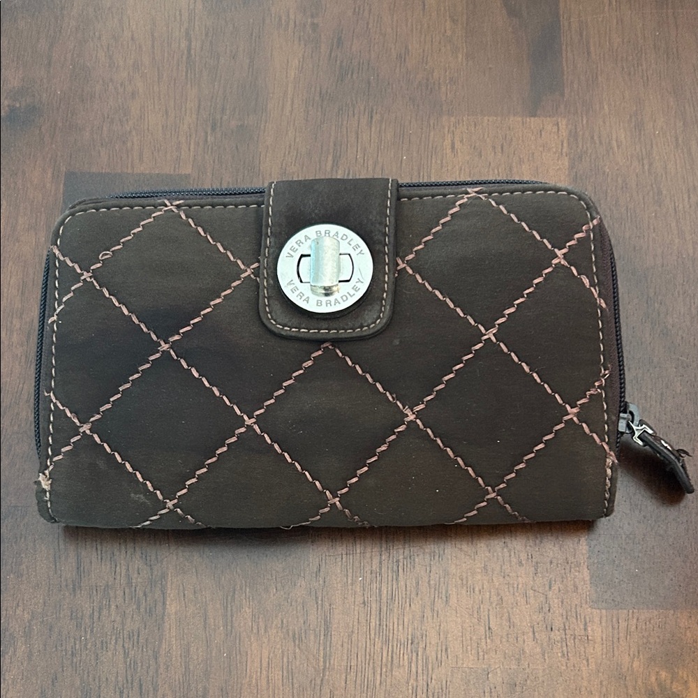 Vera Bradley Expresso Microfiber Wallet